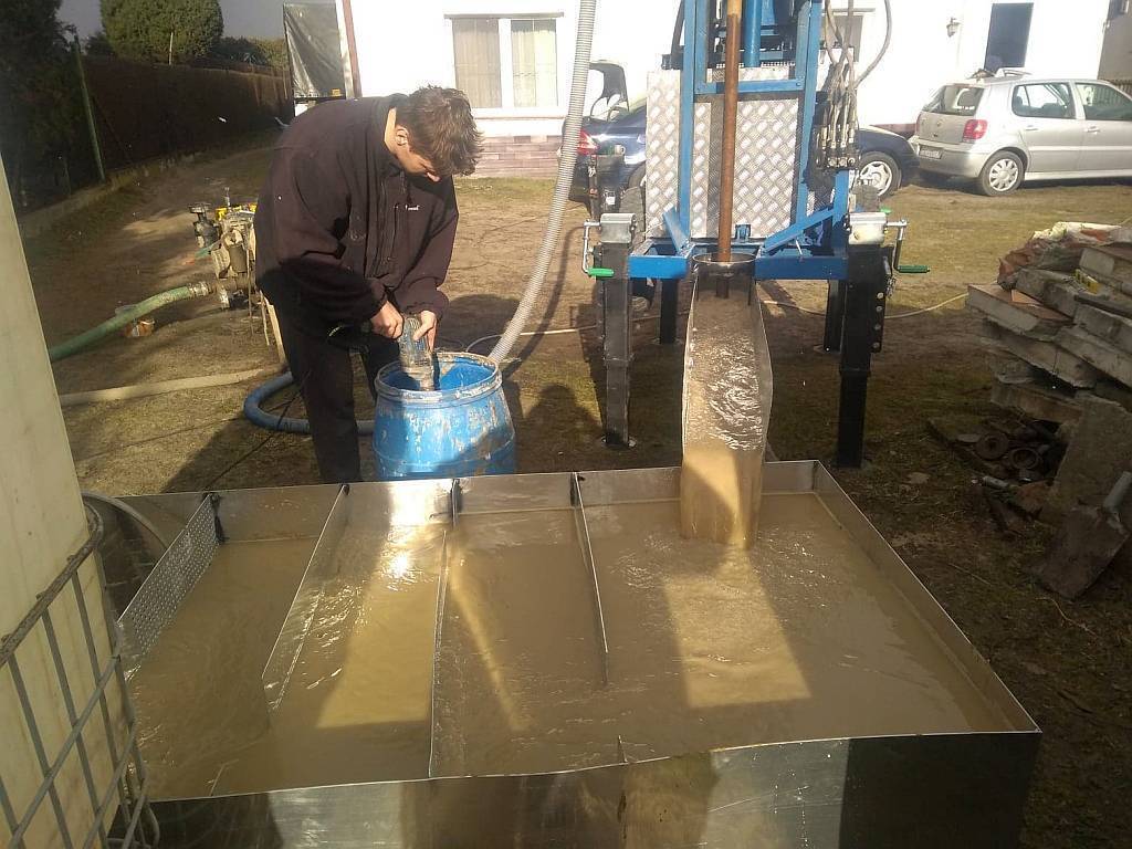 czyste wiercenie studni