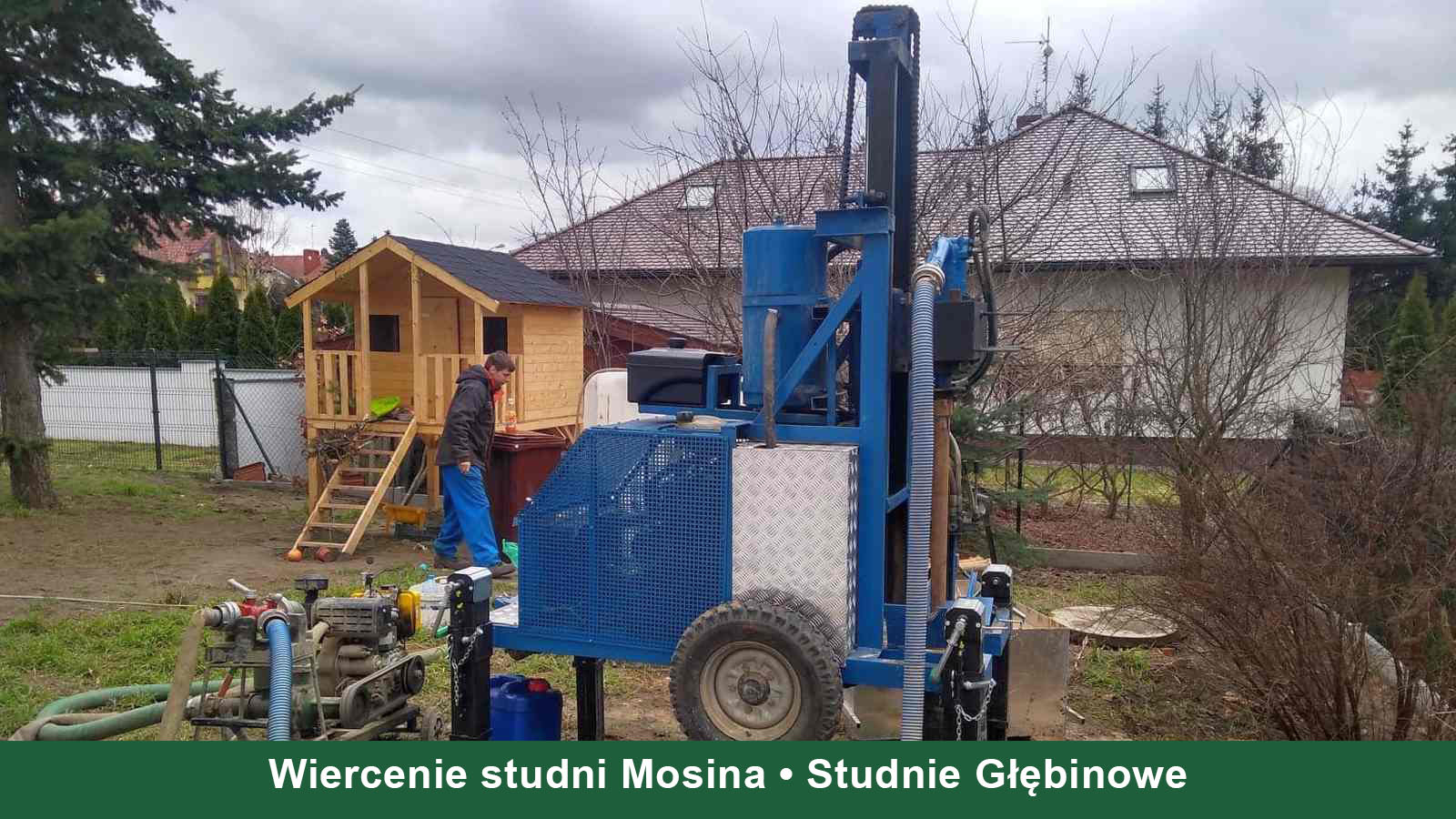 Wiercenie studni w Mosinie - studnie głębinowe