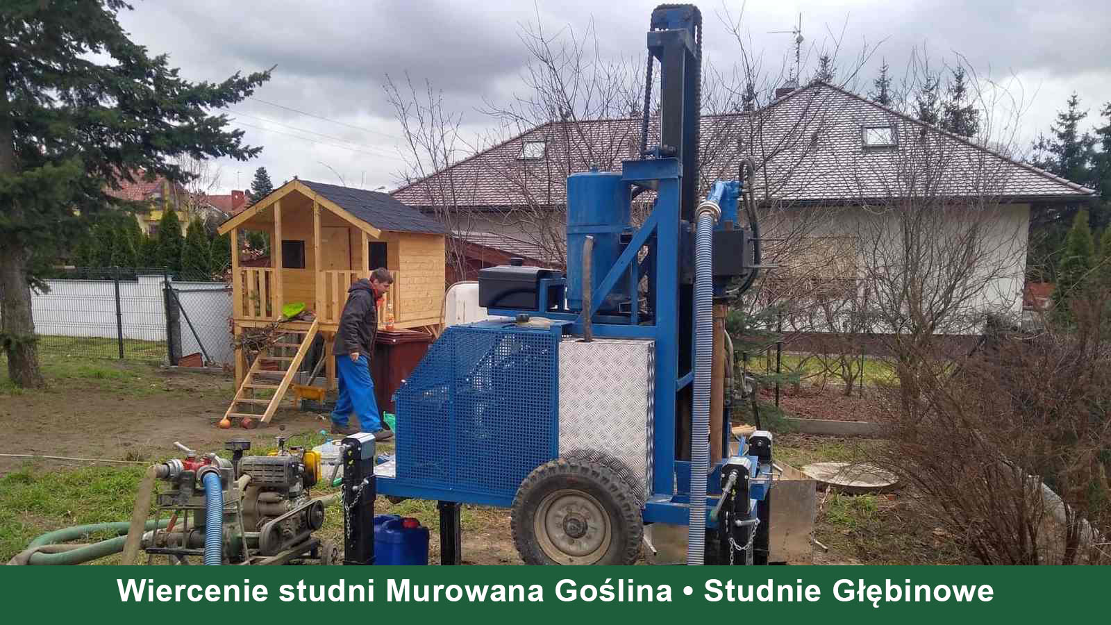 Wiercenie studni Murowana Goślina - studnie głębinowe